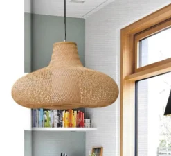 Suspension, May S, naturel, Ø70cm, H42cm - Ay Illuminate