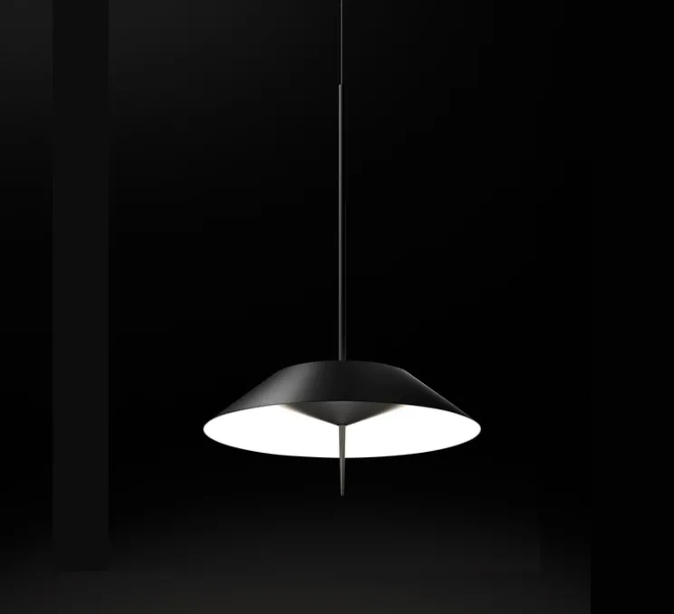 Suspension, Mayfair, graphite, LED, 2700K, 417lm, Ø30cm, H48cm - Vibia