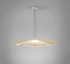 Suspension, Mediterrània S/105/02, crème, LED, 2700K, 2064lm, Ø105cm, H15,7cm - Bover