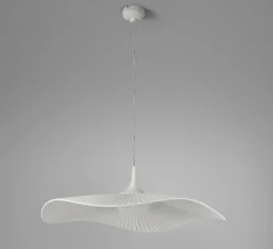 Suspension, Mediterrània S/52, blanc, LED, dim, 2700K, 800 lm, Ø52cm, H14,5cm - Bover