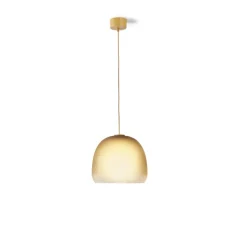 Suspension, Medusa, moutarde, LED, dim, 1800-3000K, 1100 lm, Ø27,5cm, H22,4cm - Carpyen