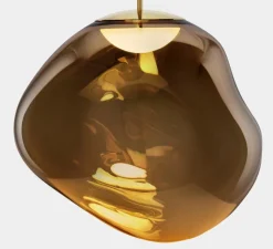Suspension, Melt, bronze, LED, dim, 3000k, 800 lm, Ø50cm, H50cm - Tom Dixon