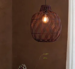 Suspension, Mendoza L, burgundy, Ø40cm, H53cm - Good&Mojo