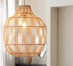 Suspension, Mendoza L, naturel, Ø40cm, H53cm - Good&Mojo