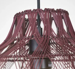 Suspension, Mendoza S, burgundy, Ø35cm, H33cm - Good&Mojo