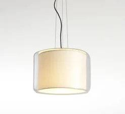 Suspension, Mercer 30, blanc perlé, Ø30cm, H19,6cm - Marset