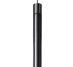 Suspension, MINIMAL, noir, LED, 410lm, 2700k, Ø3,5cm, H25,5cm - KDLN