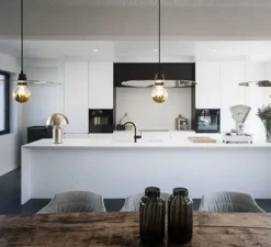 Suspension, Mirro suspended 2.0, chrome, Ø45cm, H20cm - Wever&Ducré