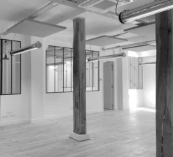 Suspension, Mirro suspended 1.0, noir mat, chrome, Ø30cm, H8,8cm - Wever&Ducré