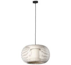Suspension, Mirta, blanc & noir, Ø38cm, H24cm - ACB
