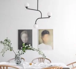 Suspension, Mobil 70, noir, Ø46cm, H70cm - PHOLC