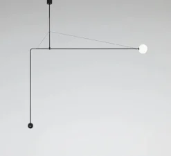 Suspension, Mobile Chandelier 4, noir, LED, dim, 2700K, 800 lm, L202,5cm, H132,7cm - Anastassiades Studio