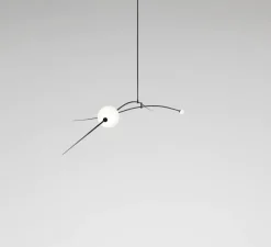Suspension, Mobile Chandelier 16, noir, LED, dim, 2700K, 800-350 lm, L242,3cm, H26,5cm - Anastassiades Studio