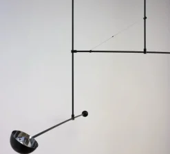 Suspension, Mobile Chandelier 1, noir, LED, dim, 2700K, 800-350 lm, L258,9cm, H113cm - Anastassiades Studio