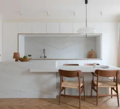 Suspension, Model 2065, blanc et câble noir, Ø53,8cm, H54,6cm - Astep