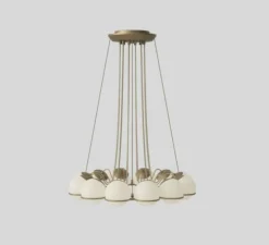 Suspension, Model 2109/12/14, Champagne, Ø74cm, H160cm - Astep