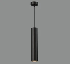 Suspension, Modrian, noir, Ø5,65cm, H30cm - ACB