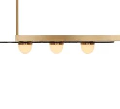Suspension, Modulo Horizontal, laiton, LED, 2700K, L188cm, H10cm - CTO lighting