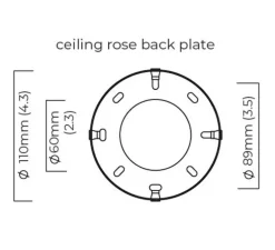 Suspension, Modulo Horizontal, laiton, LED, 2700K, L188cm, H10cm - CTO lighting
