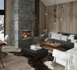 Suspension, Molecular, noir, laiton, H78cm, Ø68cm - House Doctor