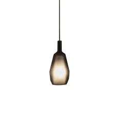 Suspension, MoM slim, noir, rosace noire, câble 2m, Ø14cm, H31,9cm - Penta