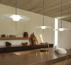 Suspension, Mono M400, blanc, LED, dim, 2700K, 840 lm, Ø40cm, H36cm - DCW éditions Paris