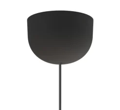 Suspension monte et baisse, Sun, noir mat, LED, dim, 2700K, 815 lm, Ø17,6cm, H28,5cm - GRAU
