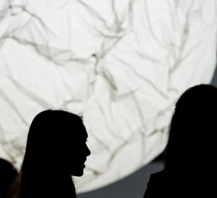 Suspension, Moon 120, blanc, Ø120cm, H120cm - Davide Groppi