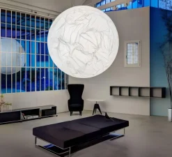 Suspension, Moon 200, blanc, Ø200cm, H200cm - Davide Groppi