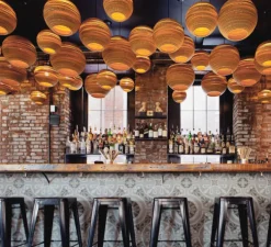 Suspension, Moon 24, naturel, Ø61cm, H54cm - Graypants