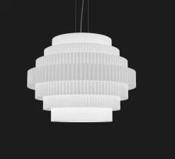 Suspension, Mos 01, blanc, Ø60cm, H46cm - Bover