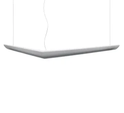 Suspension, Mouette Asymmetric, blanc, IP40, LED, 3000K, 8186lm, L195cm, H15cm - Artemide