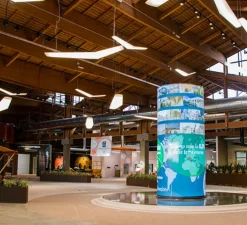 Suspension, Mouette, symétrique, non variable, blanc, IP40-20, LED, 3000K, 12215lm, L255cm, H21cm - Artemide