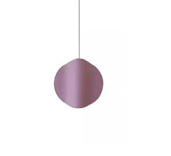 Suspension, Moyen Moon, rose, Ø50cm, H15cm - DesignHeure