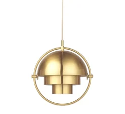 Suspension, Multi-Lite Large, laiton, Ø36cm, H42cm, - GUBI