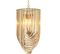 Suspension, Murano, laiton antique, Ø35cm, H65cm - Eichholtz