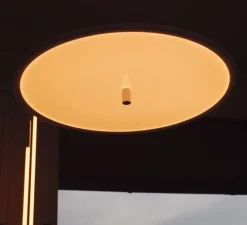 Suspension, My Disc, blanc, LED, dim, 2700K, 2230lm, Ø60cm, H21,8cm - Flos