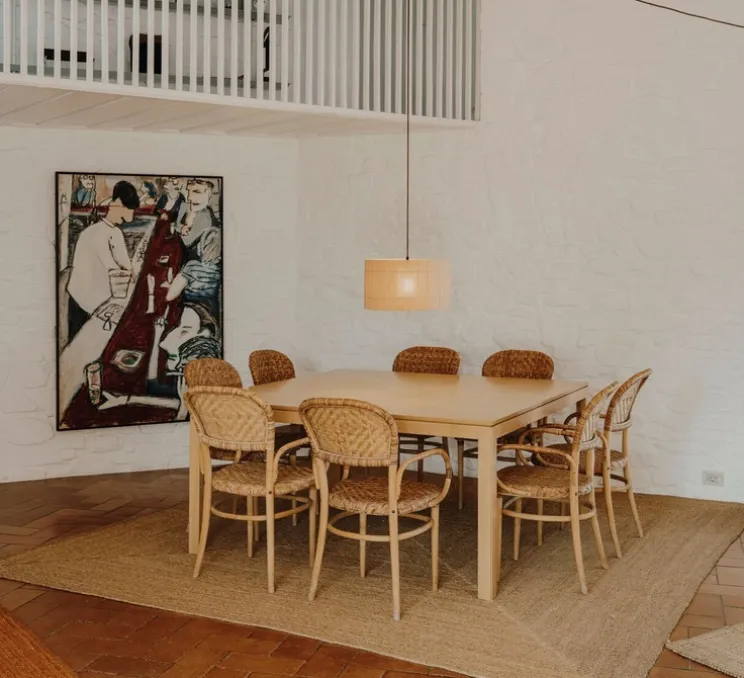 Suspension, Nagoya, bois, Ø42cm, H25cm - Santa & Cole