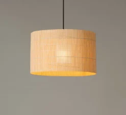 Suspension, Nagoya, bois, Ø42cm, H25cm - Santa & Cole