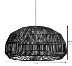 Suspension, Nama 1, noir, Ø72cm, H36,5cm - Ay Illuminate