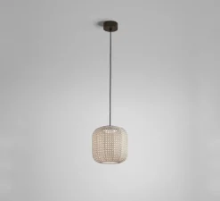 Suspension, Nans S, Outdoor, beige, IP65, LED, dim, 2700K, 1450 lm, Ø31,5cm, H30,7cm - Bover