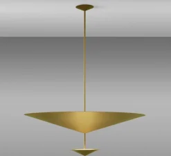 Suspension, Narciso, or mat, LED, dim, 3000K, 1500 lm, Ø110cm, H135cm - Penta