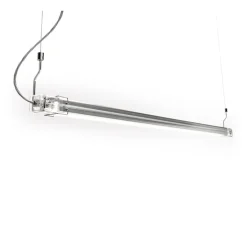 Suspension, Neon de Luz, aluminium, non variable, LED, 3000K, 3020lm, L124,5cm, H5cm - Marset