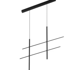 Suspension, Net 2.0, noir, LED, dim, 2700K, 500 lm, L73cm, H60cm - Wever&Ducré