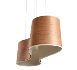 Suspension, New Wave S, cerisier, blanc, L102cm, H27,5cm - LZF