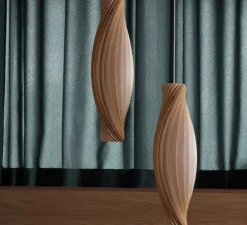 Suspension, No.111, bouleau naturel, Ø20cm, H72cm - Tom Rossau