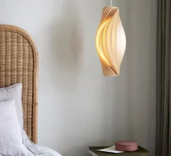 Suspension, No.111, bouleau naturel, Ø18cm, H43cm - Tom Rossau