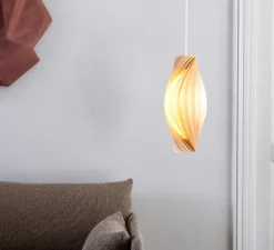 Suspension, No.111, bouleau naturel, Ø18cm, H43cm - Tom Rossau