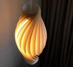 Suspension, No.111, bouleau naturel, Ø18cm, H43cm - Tom Rossau