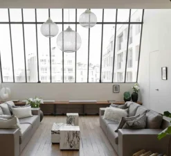 Suspension, Non Random, Medium, blanc, Ø71cm, H70cm - Moooi